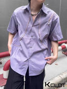 AOKLOK High Street Metal Zip Shirt Review