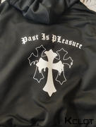 AOKLOK Black High Street Cross Hoodie Review