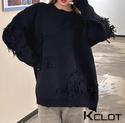 AOKLOK High Street Cross Tassel Sweater Review