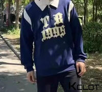 AOKLOK Japanese Three-Dimensional Printed Polo Sweatshirt Review