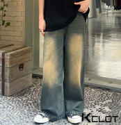 AOKLOK Retro Distressed Loose Jeans Review