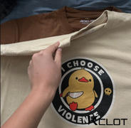 AOKLOK Duck With Knife T-Shirt Review