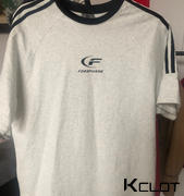 AOKLOK Retro Letter Print Raglan Sleeve T-shirt Review