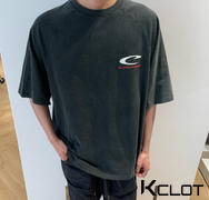 AOKLOK Retro Washed Letter Embroidery T-shirt Review