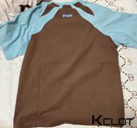 AOKLOK American Thin A Letter Printed Raglan T-shirt Review