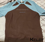 AOKLOK American Thin A Letter Printed Raglan T-shirt Review