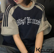 AOKLOK High Street Patchwork Contrasting T-shirt Review