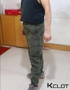 AOKLOK Heavy Drawstring Cargo Pants Review
