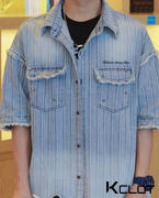 AOKLOK Japanese Denim Striped Shirt Review