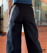 AOKLOK Striped Loose Quick-Drying Sweatpants Review