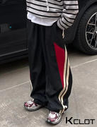 AOKLOK Street Stitching Quick-Drying Sweatpants Review