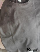 AOKLOK Heavy Solid Suede T-Shirt Review