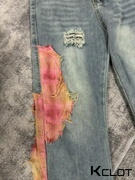 AOKLOK Street Sunset Patchwork Jeans Review