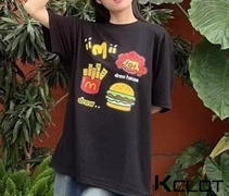 AOKLOK Retro Burger & Fries T-Shirt Review
