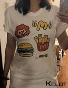 AOKLOK Retro Burger & Fries T-Shirt Review
