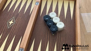 MANOPOULOS Chess & Backgammon Premium Plastic Checkers in Black Review