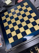 MANOPOULOS Chess & Backgammon Handcrafted Greek Roman Period Chess Set, Gold & Bronze (Large) Review