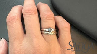 Safiya Alexandrites Mini Refined Beauty - 18K White Gold Natural Alexandrite Ring Review