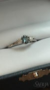 Safiya Alexandrites Mini Refined Beauty - 18K White Gold Natural Alexandrite Ring Review