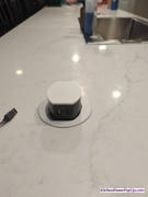 Kitchen Power Pop Ups Pop Up Counter Outlet, 20A Plug, USB A/C Ports, Wireless Charging, Aluminum Review