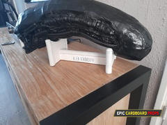 Epic Cardboard Props Xenomorph Head TEMPLATES for cardboard DIY Review