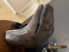 Epic Cardboard Props Velociraptor Head TEMPLATES for cardboard DIY Review