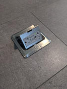 Floor Box Outlet Pop Up Floor Box w/ 15A Duplex Power & 2 USB Charging Ports - Dark Bronze Review