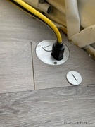 Floor Box Outlet Flush Mounted Round Flat Floor Receptacle Floor Box - Dark Bronze Review