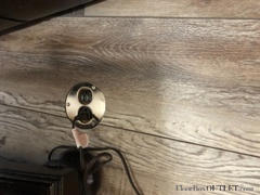 Floor Box Outlet Flush Mounted Round Flat Floor Receptacle Floor Box - Dark Bronze Review