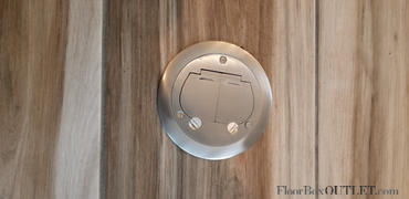 Floor Box Outlet 5.25 Aluminum Carpet Flange for Round Floor Boxes Review