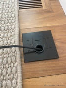 Floor Box Outlet Concealed Plug Recessed Floor Box, 2 Outlets, Hidden Plugs - Dark Bronze Review