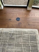 Floor Box Outlet 1 Duplex 15A Power Round Plastic Floor Box with Plugs - Aluminum Cover Review