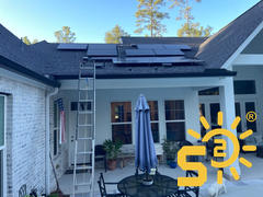 Signature Solar 6in Asphalt Mini Rail With Flashing Roof Mount for Solar Panel | Black Review