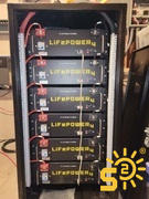 Signature Solar EG4 LifePower4 Lithium Batteries Kit | 30.72kWh | 6 Server Rack Batteries With Pre-Assembled Enclosed Rack | With Door & Wheels | Welded Review