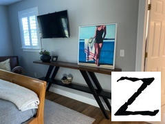 Zin Home  Chandler Mid-Century Modern Wooden Console Table 84" Review