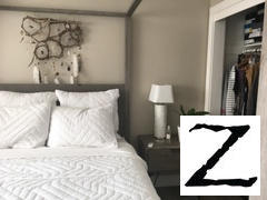 Zin Home  Gabby Modern Oak Queen Canopy Bed Review