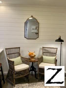 Zin Home  Luna Coastal Wicker Chair Review