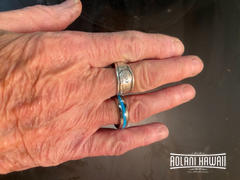 Aolani Hawaii Tungsten Ring with Turquoise Inlay (6mm - 8mm width, Barrel style) Review