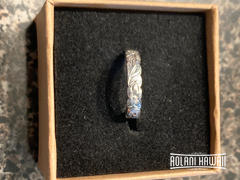 Aolani Hawaii Hawaiian Ring - Hand Engraved Sterling Silver Barrel Ring (4mm - 10mm width, Barrel style) Review