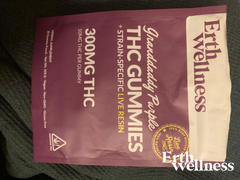 Erth Wellness Δ9 THC Gummies - Granddaddy Purple - Live Resin (Indica) - 20mg (Sample Sizes) Review