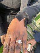 Kobelli Diamond Pear Cluster with Halo Ring Review