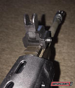 AR15Discounts.com NcSTAR Front Flip AR-15 Back-Up Sight For Receiver Height Gas Block Review