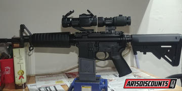 AR15Discounts.com NcSTAR 3X Magnifier w/Flip to Side QR Mount Magnification Review