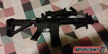 AR15Discounts.com NcSTAR 3X Magnifier w/Flip to Side QR Mount Magnification Review
