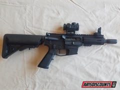 AR15Discounts.com NBS SOPMOD Mil-Spec Adjustable AR-15 Stock w/ Battery Storage - Black Review
