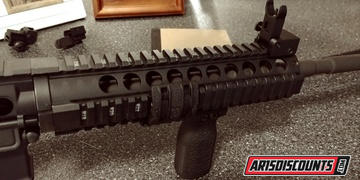AR15Discounts.com Aim Sports Free-Float Carbine Quad Rail V3 - Black Review
