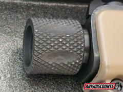 AR15Discounts.com Dirty Bird 1/2x28 Black Knurled/Fluted 5/8 long Thread Protector .223/5.56 - Black Review