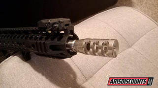 AR15Discounts.com .223/5.56 1/2-28 TPI Compact Muzzle Brake - SS Review