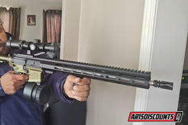 AR15Discounts.com NBS 16 Slick Side Billet 5.56 416R Stainless Midlength 1:8 M-LOK Complete Upper Review