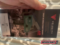 AR15Discounts.com Velocity Drop-in Trigger for AR-15 - Straight w/ Finger Stop - 4lb Review